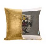 مخدة سحرية مع الحشوة لون ذهبي بتصميم أبيكس ليجندزالمخيف بلد هاوند