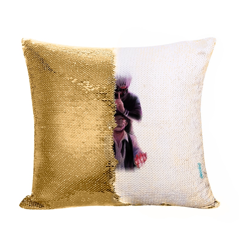 مخدة سحرية مع الحشوة لون ذهبي بتصميم أسرار مخيفه طوكيو الغول مخدة سحرية مع الحشوة لون ذهبي بتصميم أسرار مخيفه طوكيو الغول