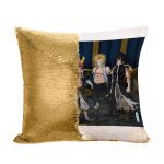 مخدة سحرية مع الحشوة لون ذهبي بتصميم أعضاء فيري تيل