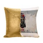 مخدة سحرية مع الحشوة لون ذهبي بتصميم ابيكس ليجندز لايفلاين