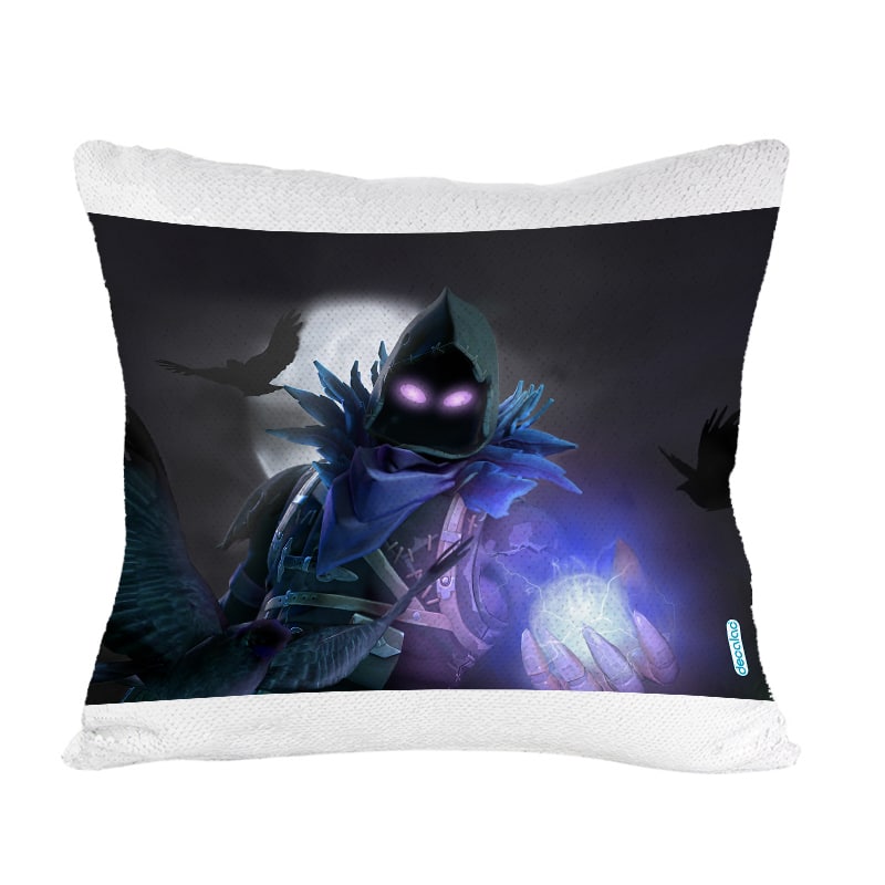 مخدة-سحرية-مع-الحشوة-لون-ذهبي-بتصميم-المخيف-رافين-فورتنايت-1