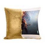 مخدة سحرية مع الحشوة لون ذهبي بتصميم باتلفيلد 1