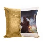 مخدة سحرية مع الحشوة لون ذهبي بتصميم باتلفيلد 1 MG08