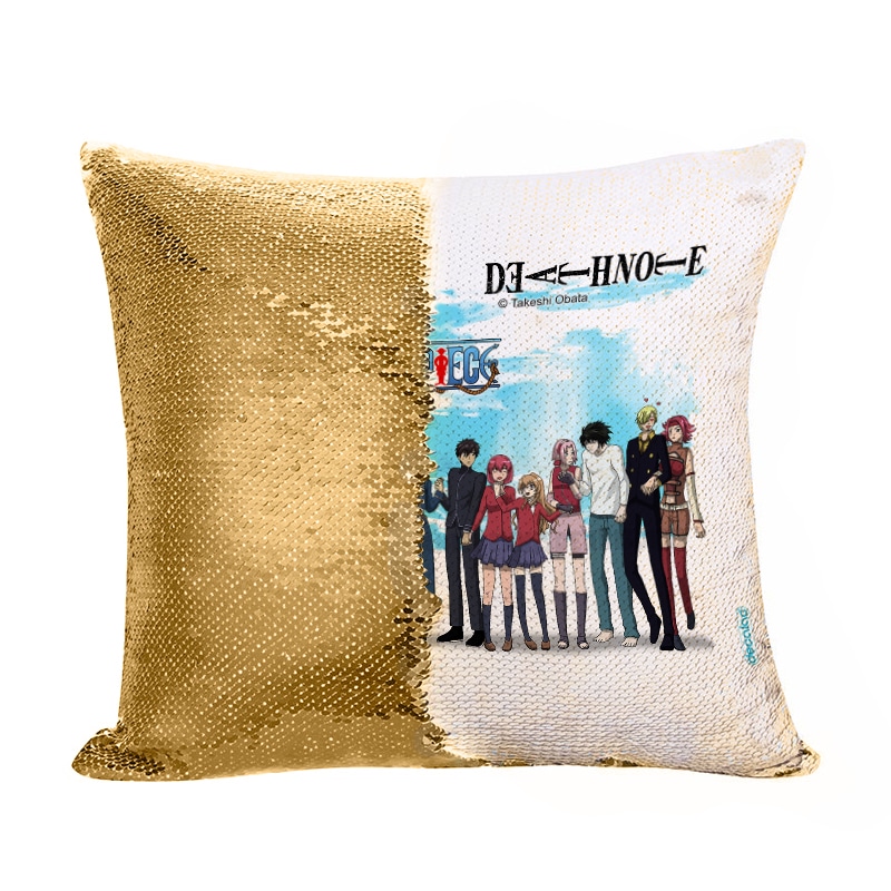 مخدة سحرية مع الحشوة لون ذهبي بتصميم تشابك الأيدي كل الانميات مخدة سحرية مع الحشوة لون ذهبي بتصميم تشابك الأيدي كل الانميات