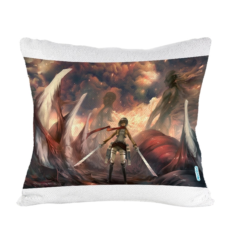 مخدة-سحرية-مع-الحشوة-لون-ذهبي-بتصميم-تقضي-ميكاسا-على-العمالقة-هجوم-العمالقة-1