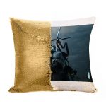 مخدة سحرية مع الحشوة لون ذهبي بتصميم سام بريدجز ديث ستراندنغ