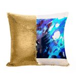 مخدة سحرية مع الحشوة لون ذهبي بتصميم شوتو وتودوروكي من أكاديميتي للأبطال