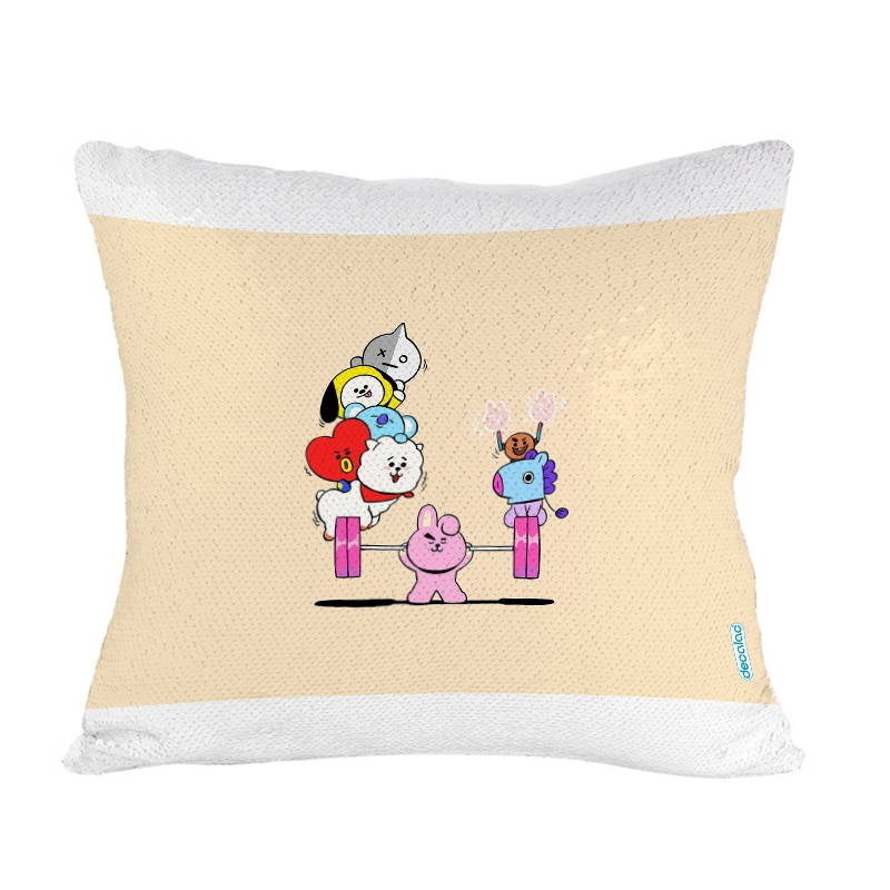 مخدة-سحرية-مع-الحشوة-لون-ذهبي-بتصميم-قوه-كوكي-شخصيات-BT21-1