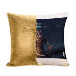 مخدة سحرية مع الحشوة لون ذهبي بتصميم مقاتل ذا ويتشر 3 وايلد هانت