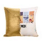 مخدة سحرية مع الحشوة لون ذهبي بتصميم منظمة الأكاتسكي انمي ناروتو