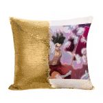 مخدة سحرية مع الحشوة لون ذهبي بتصميم هاكي التصلب لوفي ون بيس