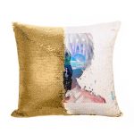 مخدة سحرية مع الحشوة لون ذهبي بتصميم وحش بداخلي طوكيو الغول