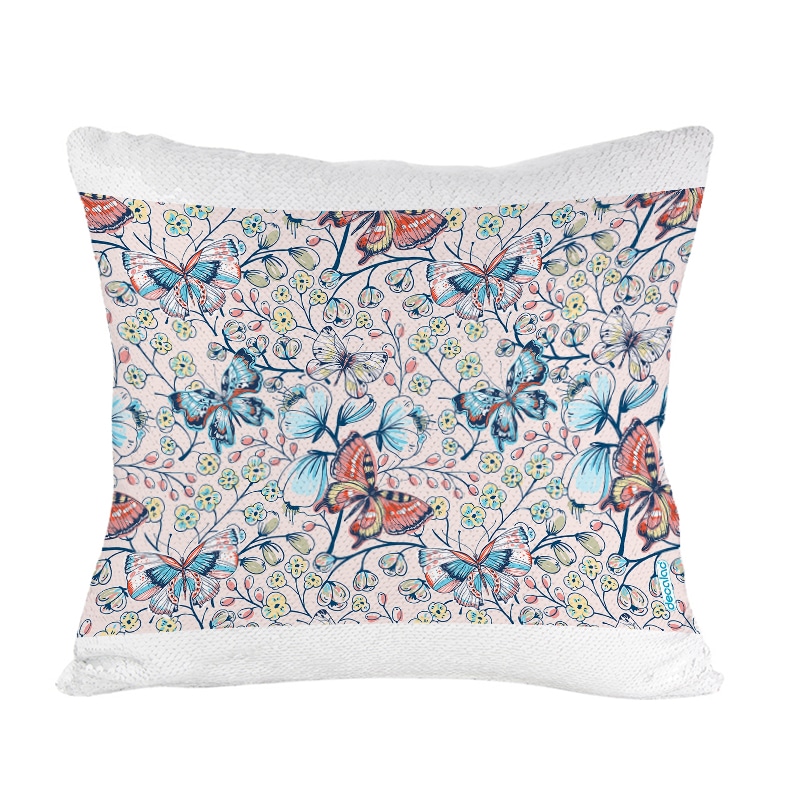 مخدة-سحرية-مع-الحشوة-لون-ذهبي-بتصميم-ورود-وفراشات-1