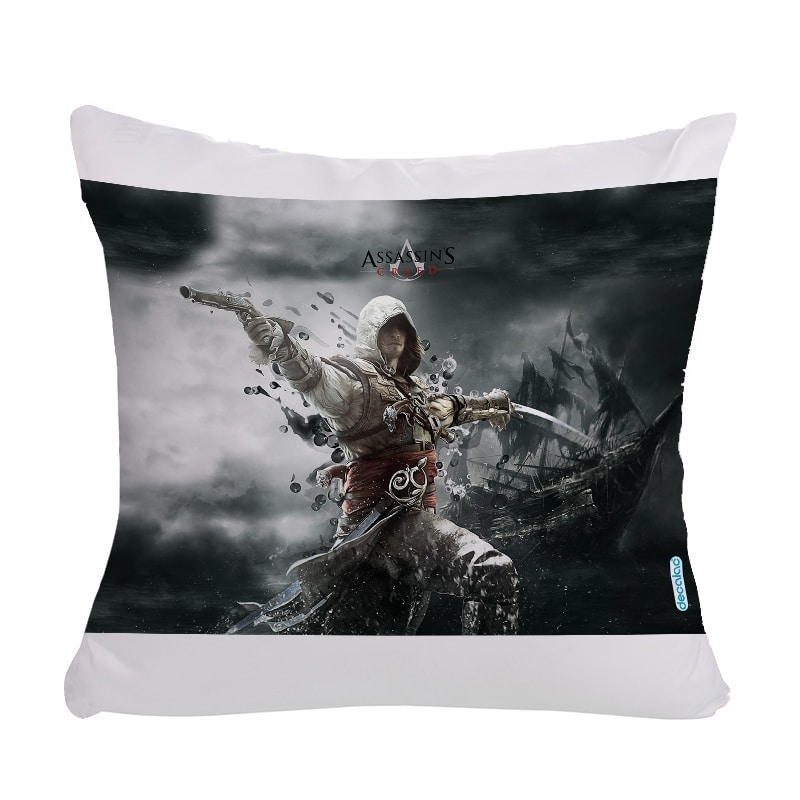 مخدة مع الحشوة بتصميم أساسنز كريد مخدة مع الحشوة بتصميم أساسنز كريد