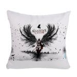 مخدة مع الحشوة بتصميم أساسنز كريد الجناح الأسود
