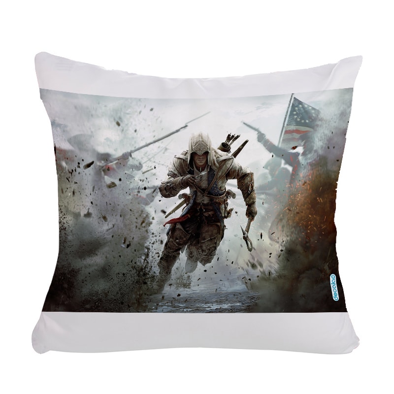 مخدة مع الحشوة بتصميم أساسنز كريد وسط الحرب مخدة مع الحشوة بتصميم أساسنز كريد وسط الحرب