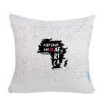 مخدة مع الحشوة بتصميم أفريقيا