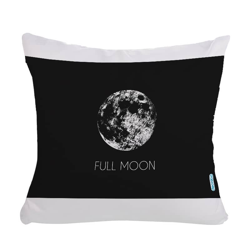 مخدة مع الحشوة بتصميم اكتمال القمر مخدة مع الحشوة بتصميم اكتمال القمر