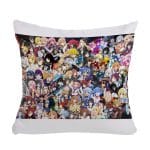 مخدة مع الحشوة بتصميم الشخصيات اللطيفه كل الانميات