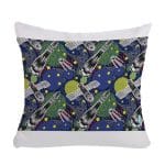 مخدة مع الحشوة بتصميم الفضاء الخارجي