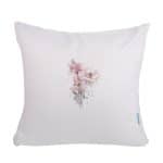 مخدة مع الحشوة بتصميم رسمه ورده