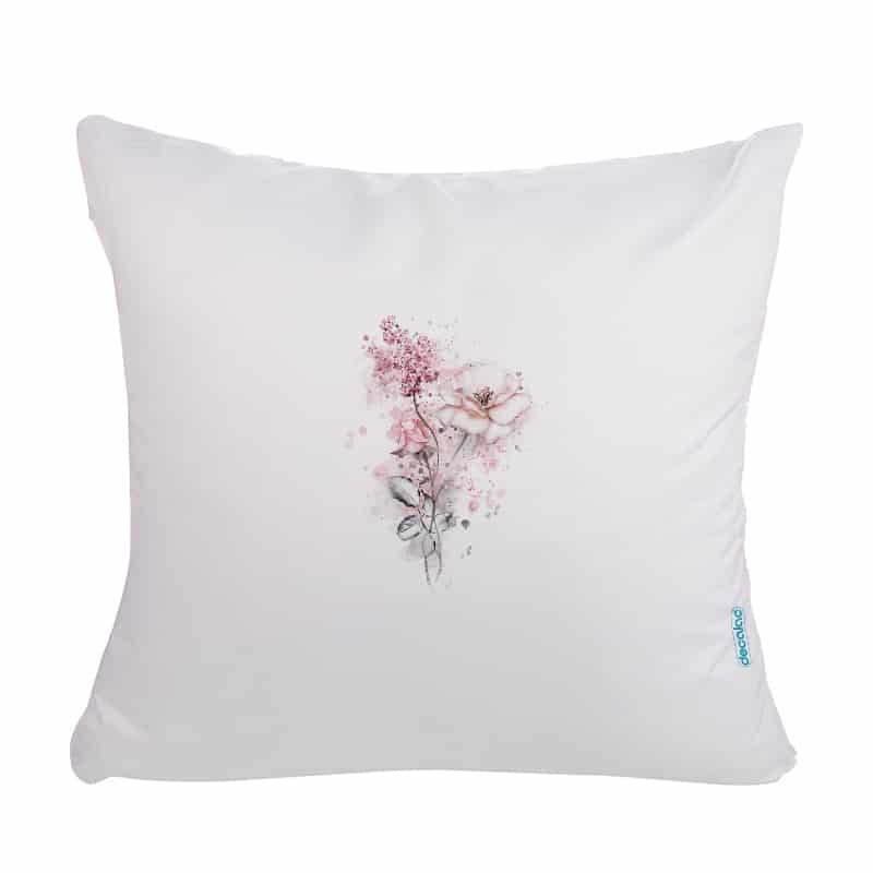 مخدة مع الحشوة بتصميم رسمه ورده مخدة مع الحشوة بتصميم رسمه ورده