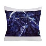 مخدة مع الحشوة بتصميم سيدة ماريا من برج الساعة النجمي