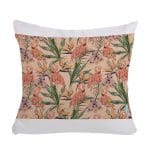 مخدة مع الحشوة بتصميم طائر الفلامنجو