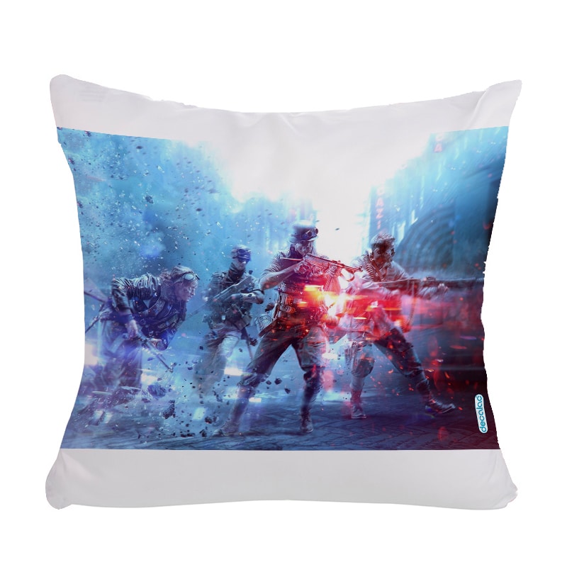 مخدة مع الحشوة بتصميم قتال جماعي باتلفيلد مخدة مع الحشوة بتصميم قتال جماعي باتلفيلد