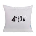 مخدة مع الحشوة بتصميم قطه لطيفه