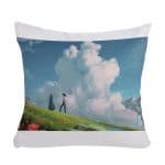 مخدة مع الحشوة بتصميم قلعه هاول المتحركة