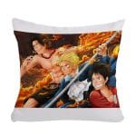 مخدة مع الحشوة بتصميم قوة الثلاثة أشقاء ون بيس
