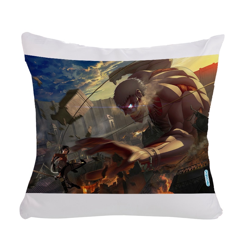مخدة مع الحشوة بتصميم قوة ميكاسا انمي هجوم العمالقة مخدة مع الحشوة بتصميم قوة ميكاسا انمي هجوم العمالقة