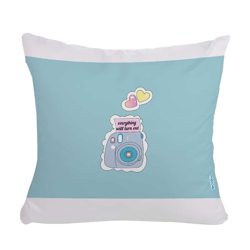 مخدة مع الحشوة بتصميم كرتون كاميرا مخدة مع الحشوة بتصميم كرتون كاميرا