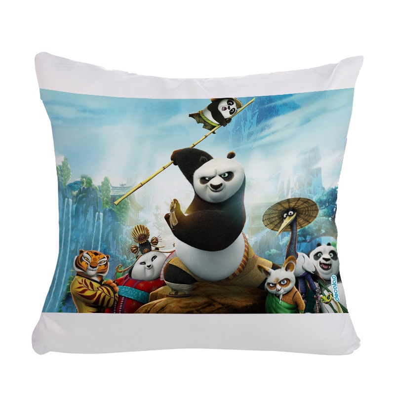 مخدة مع الحشوة بتصميم كونغ فو باندا 3 مخدة مع الحشوة بتصميم كونغ فو باندا 3