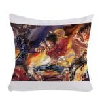 مخدة مع الحشوة بتصميم لوفي سابو إيس ون بيس