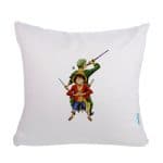 مخدة مع الحشوة بتصميم لوفي و زورو ون بيس