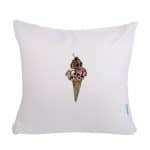 مخدة مع الحشوة بتصميم مثلجات الجماجم