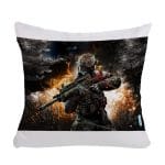 مخدة مع الحشوة بتصميم نيران معارك كول أوف ديوتي