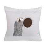 مخدة مع الحشوة بتصميم وقت القهوة
