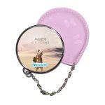 مرآة جيب جلد  دائرية  بتصميم أساسنز كريد أوريجنز