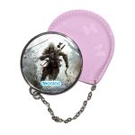 مرآة جيب جلد  دائرية  بتصميم أساسنز كريد وسط الحرب