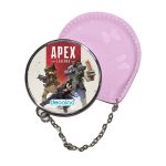 مرآة جيب جلد  دائرية  بتصميم  ابيكس ليجندز القتال معا