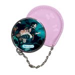 مرآة جيب جلد  دائرية  بتصميم الشقيقان ضد قاتل الشياطين