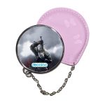 مرآة جيب جلد  دائرية  بتصميم سيف جيرالت ذا ويتشر 3 وايلد هانت