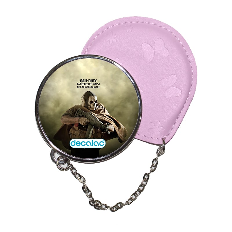 مرآة جيب جلد دائرية بتصميم كول أوف ديوتي مرآة جيب جلد دائرية بتصميم كول أوف ديوتي