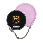 مرآة جيب جلد  دائرية  بتصميم كول أوف ديوتي بلاك أوبس