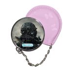 مرآة جيب جلد  دائرية  بتصميم  لعبة ديث ستراندنغ