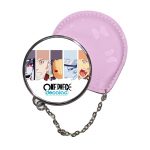 مرآة جيب جلد  دائرية  بتصميم منظمة الأكاتسكي انمي ناروتو