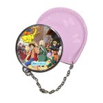 مرآة جيب جلد  دائرية  بتصميم ميدوريا وباكوغو واوول مايت